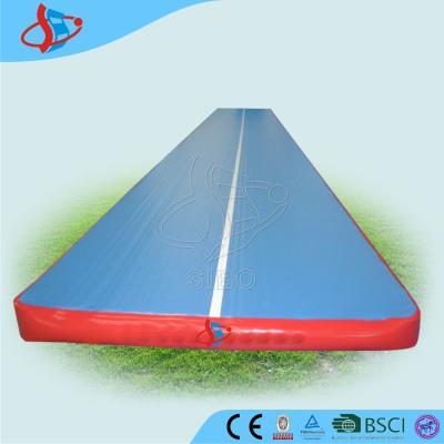 China Customized inflatable trampoline tumble track for gymnasium OEM / ODM for sale