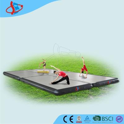 China White Outdoor Gymnastics Air Mat Tumble Floor Waterproof For Adults for sale