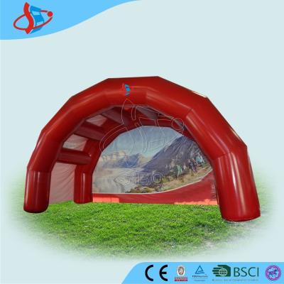 China Arco rojo que hace excursionismo sano atractivo de la tienda inflable del acontecimiento en venta