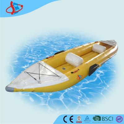 China Kayak Inflatable Fly Fishing Boats / outside hand paddle boat CE / UL for sale