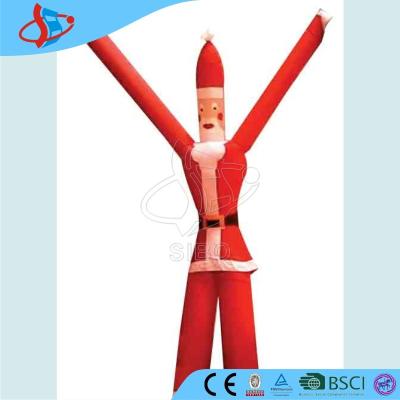 China ​Blue Inflatable Balloons For Advertising / Giant Inflatable Santa Claus Two Legs for sale