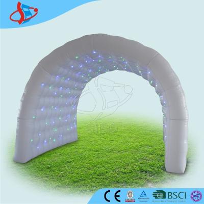 China Led Shinning Inflatable Bubble Tent Dreamlike Inflatable Garden Tent for sale