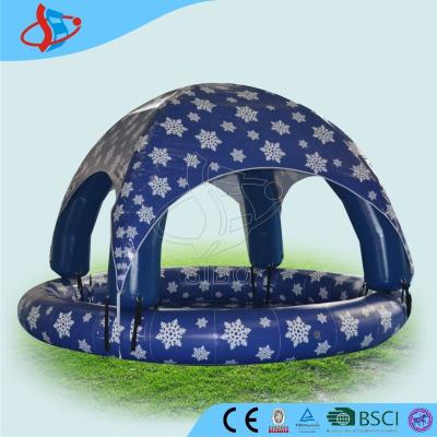 China Tienda inflable de la bóveda del PVC del paño de la tienda inflable transparente del acontecimiento para los niños en venta