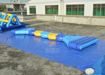 China Durable Long Jumping Inflatable Water Park Game Large 0.9mm Strong PVC for sale