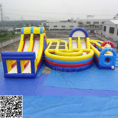 China Multipurpose & Ultimate Inflatable Combo Obstacle Course For Entertainment for sale