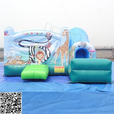 Cina Acquascivoli del parco di divertimenti/materiale gonfiabili della tela cerata del PVC scorrevole di rimbalzo in vendita