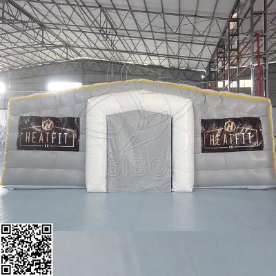 China Tienda inflable blanca grande del cubo para la calidad comercial al aire libre del SGS que acampa en venta