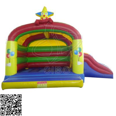 China Colorful Mini Pvc Inflatable Jumping Bouncer For Kindergarten Entertainment for sale