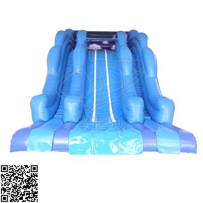 China Large Ocean Style Pvc Inflatable Water Slides Set For Amusement Park Centre for sale