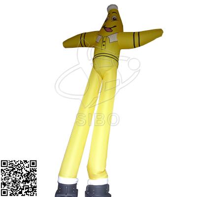 China Large PVC Tarpaulin Inflatable Advertising Cartoon Man Air Dancer For Outdoor Decoration for sale