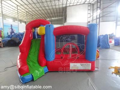 China La diapositiva inflable estable modificada para requisitos particulares de la gorila embroma la casa de salto inflable para el hogar en venta