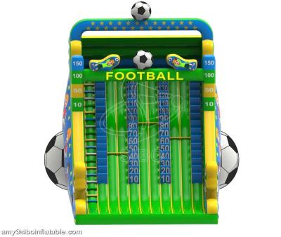 China Biggest Green Inflatable Sports Games American Football Soccer Court For Outdoor for sale