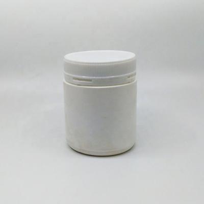 China Wholesale Empty Chemical HDPE 500ml White Chemical Powder Packing Plastic Bottles Soild Material Contain Bottles With Tamper Proof Caps for sale