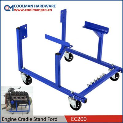 China 1000 Pounds HD Wheels Ford Carrier Motor Cradle Dolly Mover Motor Repair Rebuild w/3