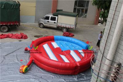 China Dia5M Inflatable mechanical bull riding, inflatable mechanical bull ride, machine bull with mat–BM03 for sale