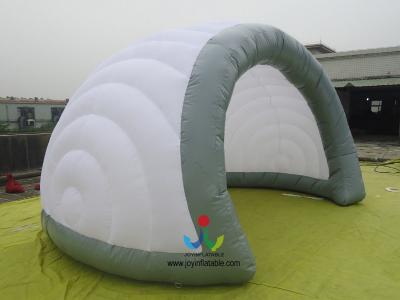 China Dia 5M Oxford cloth Inflatable 5m Semicircle Dome Tent For Advertising with door for sale