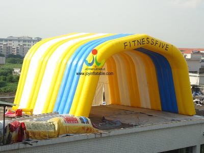 China 10X10X6M or Customize PVC Inflatable Tunnel/Cube Tent Inflatable Stage Tents For Large Outdoor Events for sale