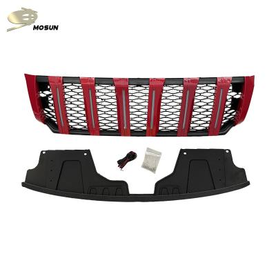 China Mosun Front Grille Bumper Grill For Navara np300 2015-2020 Single Honeycomb Bumper Mesh Kits Body View Surround Cover 4x4 for sale