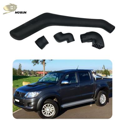 China Single + With LOGO Mosun Factory 4x4 Pickup Truck Car Air Ram Intake Snorkel Car Accessories Snorkel 4WD For Toyota hilux revo 25 2005-2014 for sale