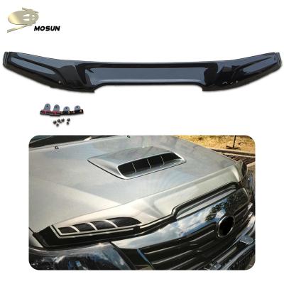 China MOSUN Hood Guard Front Bonnet Bug Shield Single Deflector For Hilux VIGO 2011-2015 for sale