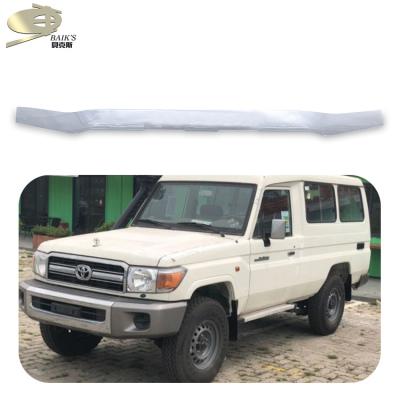 China Single Guard Hood Protector For LC71 LC73 LC74 Front Bug Shield Hood Deflector Spoiler For LC75 LC78 LC79 4x4 Auto Accessories for sale