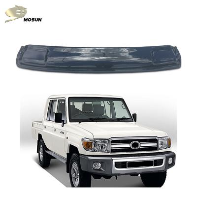 China Single Guard MOSUN Hood Protector For TOYOTA LC71 LC73 LC74 Hood Front Bug Shield Hood Deflector For LC75 LC78 LC79 Accessories for sale