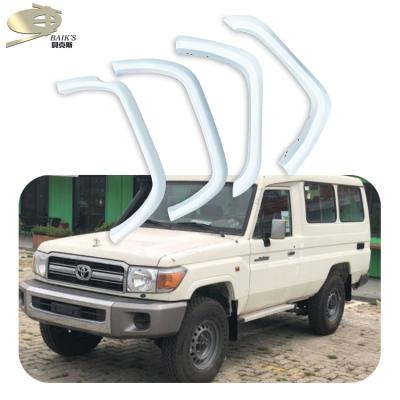 China Single Fender Flare For LC71 LC78 LC79 Double Cabin 4x4 Wheel Arch For Land Cruiser LC73 LC74 LC75 Body Kits Exterior Accessories for sale