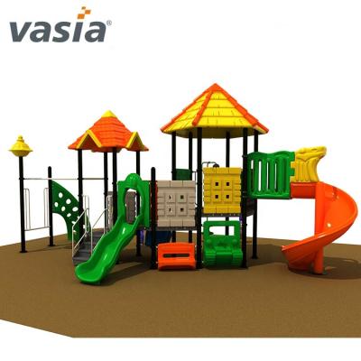 China 9*7.5*5.6m 2021 Hot Sale Cheap Vasia Kids Play Slides Outdoor Playground for sale