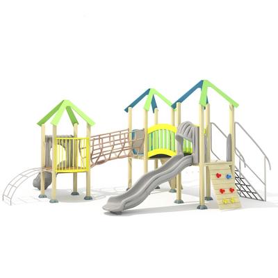 China 2021 Commercial Plastic Playground Vasia Kids Outdoor Playsets Kids Playground Park Equipment For Sale for sale