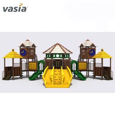 China Plastic Kids Entertainment Playgrounds Outdoor Playground Playsets for sale