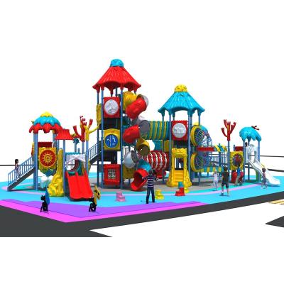 China 7-10 Vasia Outdoor Jungle Gymnasium Plastic Playground For Kids for sale