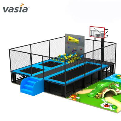 China LLDPE Shopping Mall UV Resistant Soft Gymnastics Trampoline Indoor Playground Playground for Kids and Teenager for sale