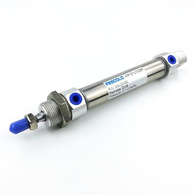 China Rubber Pad MA Series Airtac Mini Stainless Steel Pneumatic Air Cylinder for sale