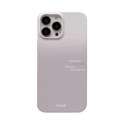 China Shockproof For Apple iPhone X XR XS 11 12 13 14 15 plus Pro Max Gradient Light Purple Mobile Phone Case For iPhone 15 Cell Phone Cover for sale