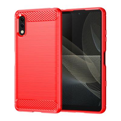 China Wholesale Shockproof Shockproof Case Carbon Fiber Business TPU Back Cover For Sony Xperia Ace L1 XA1 XZ1 5 8 10 pro for sale