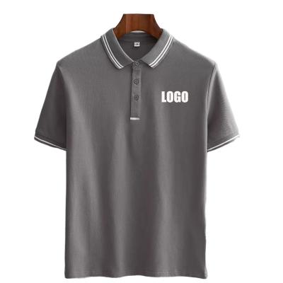 China Breathable Custom Embroidered Printing Logo Plain 100% Cotton Or Polyester Mens Golf Uniform Polo Shirts for sale