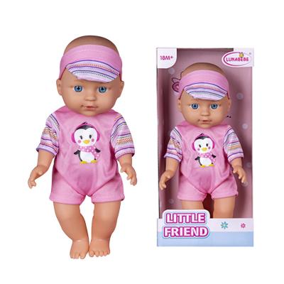 China New Design 12 Inch Binyl Baby Toy Vinyl Baby Dolls Active Lovely for Kids SHAPE DOLL and Model Toy Reborn Baby Doll for sale