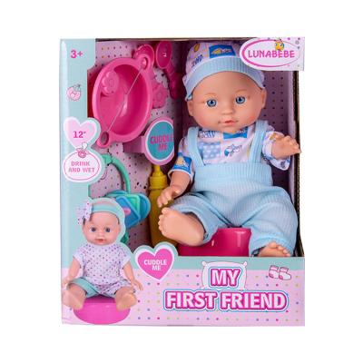 China New Active Type 12 Inch Cute Soft Baby - Reborn Baby Dolls Realistic Vinyl Reborn Baby Doll Looking Life Like Baby Toy for sale