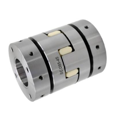 China Building Material Shops High Speed Coupling Max Speed 26000 vpm Jaw Coupling Spider Flexible Shaft Coupling OEM Customized different Sizes for sale