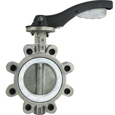 China General Bundor DN50-150 Stainless Steel Butterfly Valve PN16 Lug Type Butterfly Valve for sale