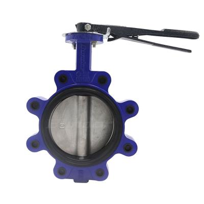 China Easy Installation Bundor 4 ANSI Hook Style Fully Supported Ductile Iron Butterfly Valve GG25 Butterfly Valves Manufacturer for sale