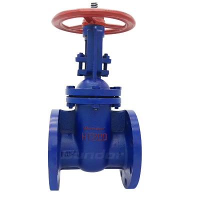 China General Bundor GGG50 DIN Ductile Iron Gate Valve With Rising Price Stem Metal Seal Gate Valve for sale