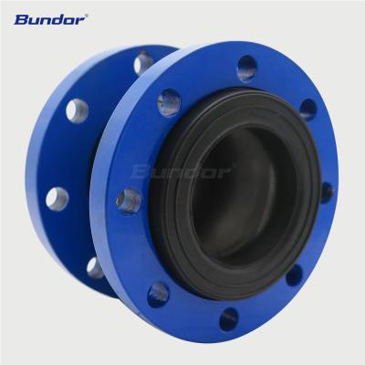 China Easy Installation Bundor ANSI Pipe Fittings EPDM Flexible Rubber Expansion Joint With Flange for sale