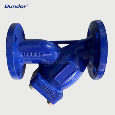 China Long life Bundor 8 inch DN200 Y strainer manufacturers with good prices for sale