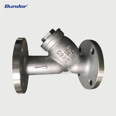 China General Bundor GL41W-16P Flanged Y Type Water Strainer / Filter / Sewage Flanged Strainer for sale