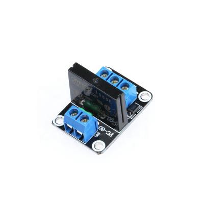 China New and Original with Fuse 1 250V 2A SSRM Road Channel 5V SSR 250V 2A Low Level Solid State Relay Module for sale