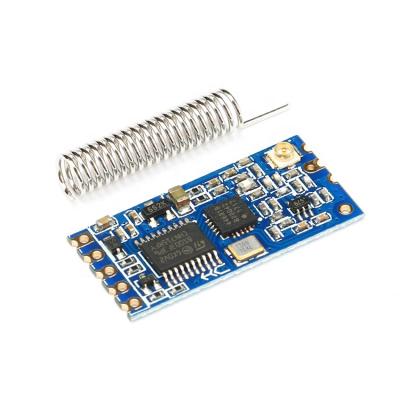 China New and original wireless module 433Mhz radio transmission serial port transparent module 1000m SI4438 4463 HC-12 for sale