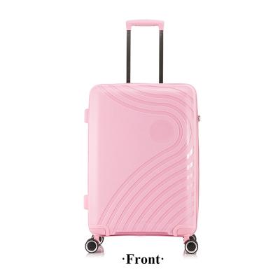 China HIGH QUALITY HOT-SELLING PP LUGGAGE SETS 3PCS PP TROLLEY BOX LUGGAGE BOX for sale