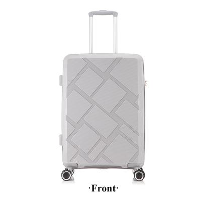 China LIGHTWEIGHT ABS PP LUGGAGE TROLLEY CASE BAG 3PCS SET HARD SHELL LUGGAGE for sale