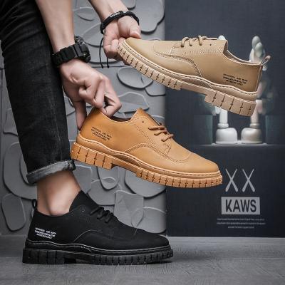 China Chinese fashion trend fashion men shoes heel shoes 40-44Size anti low odor men casual shoes for sale